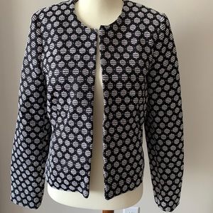 Medallion pattern blazer Banana Republic